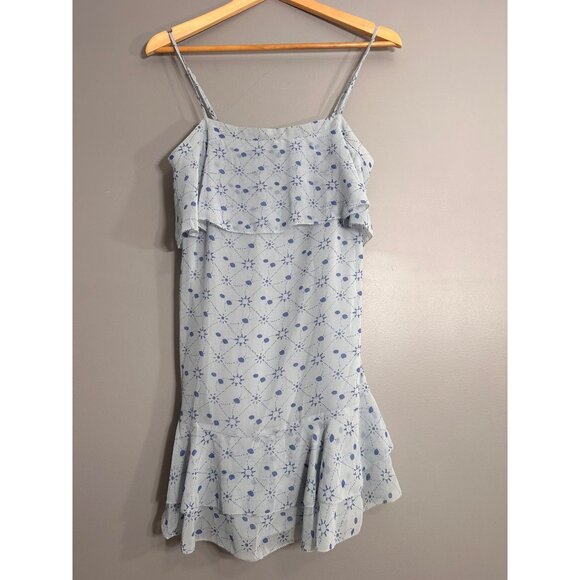 AVEC LES FILLES Constellation-Print Slip Shift Dress NWT XS - Picture 6 of 10